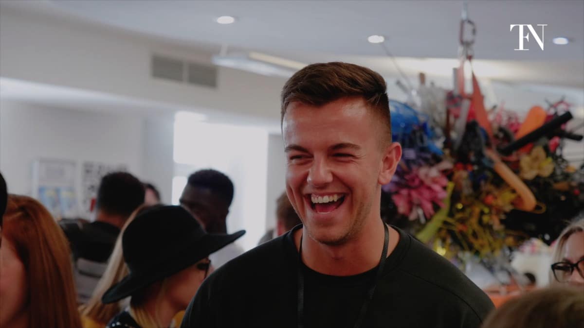 video still from fashion network event video from a professional videographer in manchester